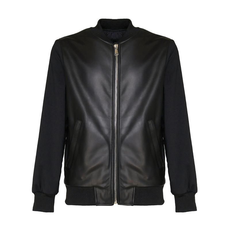 <tc>Real Leather Jacket
</tc>