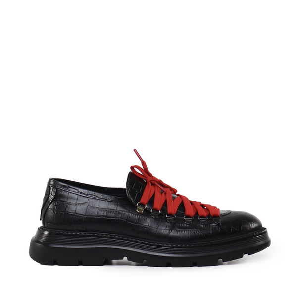 Pyso Mocassins | Black | Leather