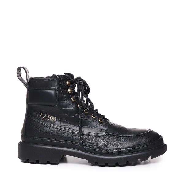 Chicago Boots | Croc leather