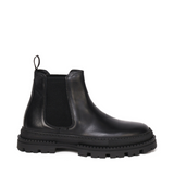 Bottes en cuir Sergio | Noir | En Daim