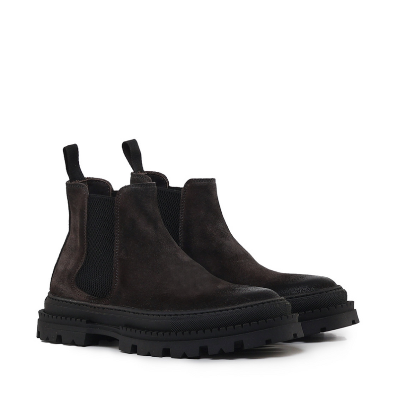 Ankle Boots | Black | In Suede