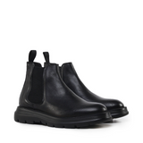 Sergio Leather Boots | Black | In Suede