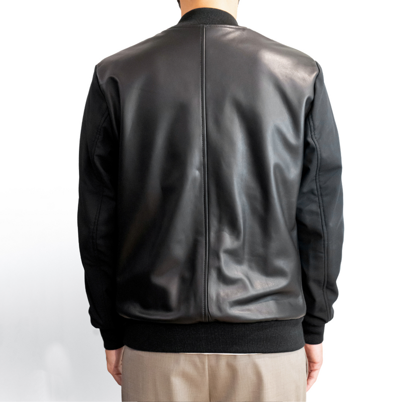 <tc>Real Leather Jacket
</tc>