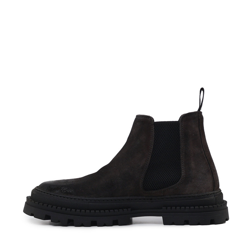 Ankle Boots | Black | In Suede