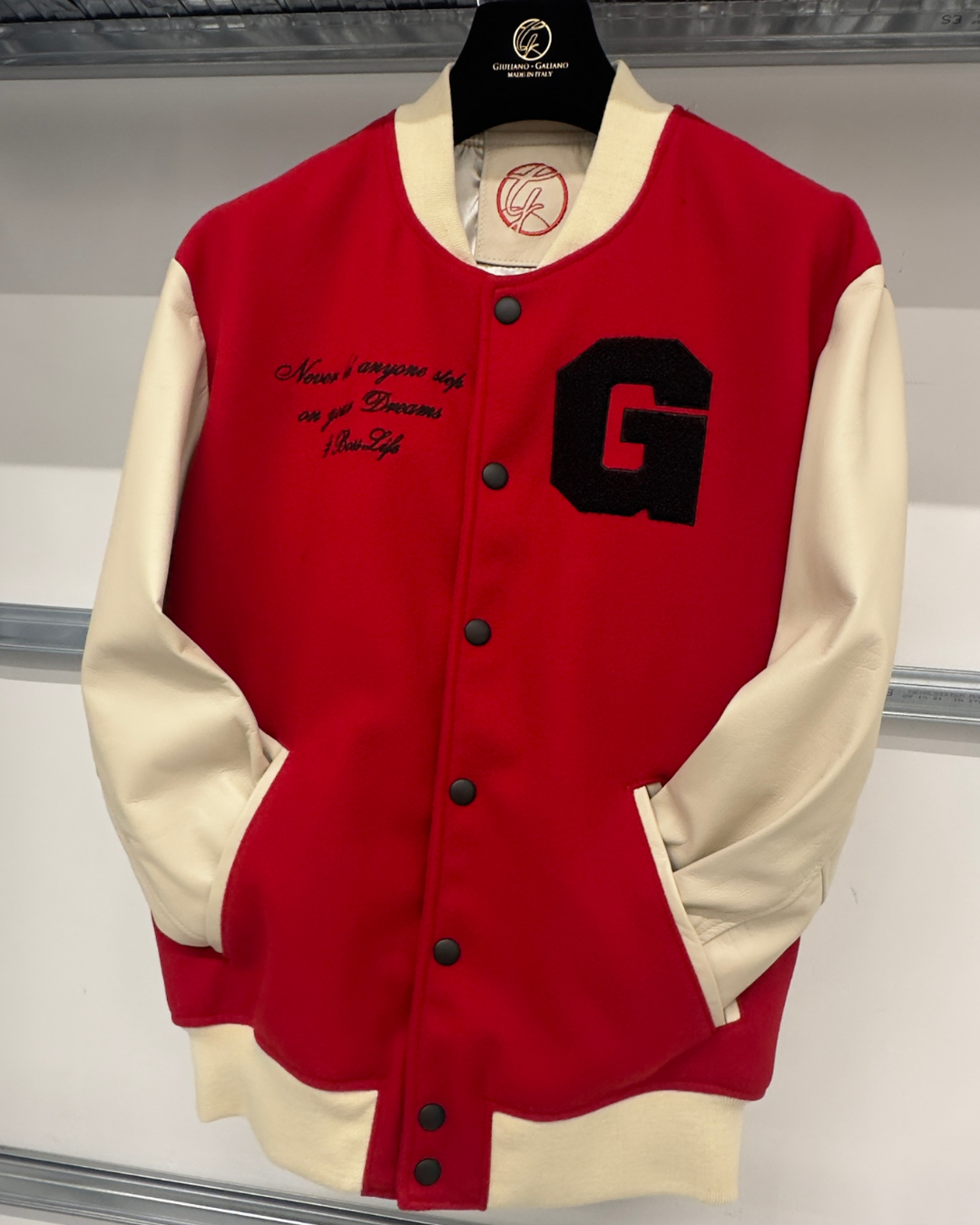 #Bosslife Varsity Jacket | Red