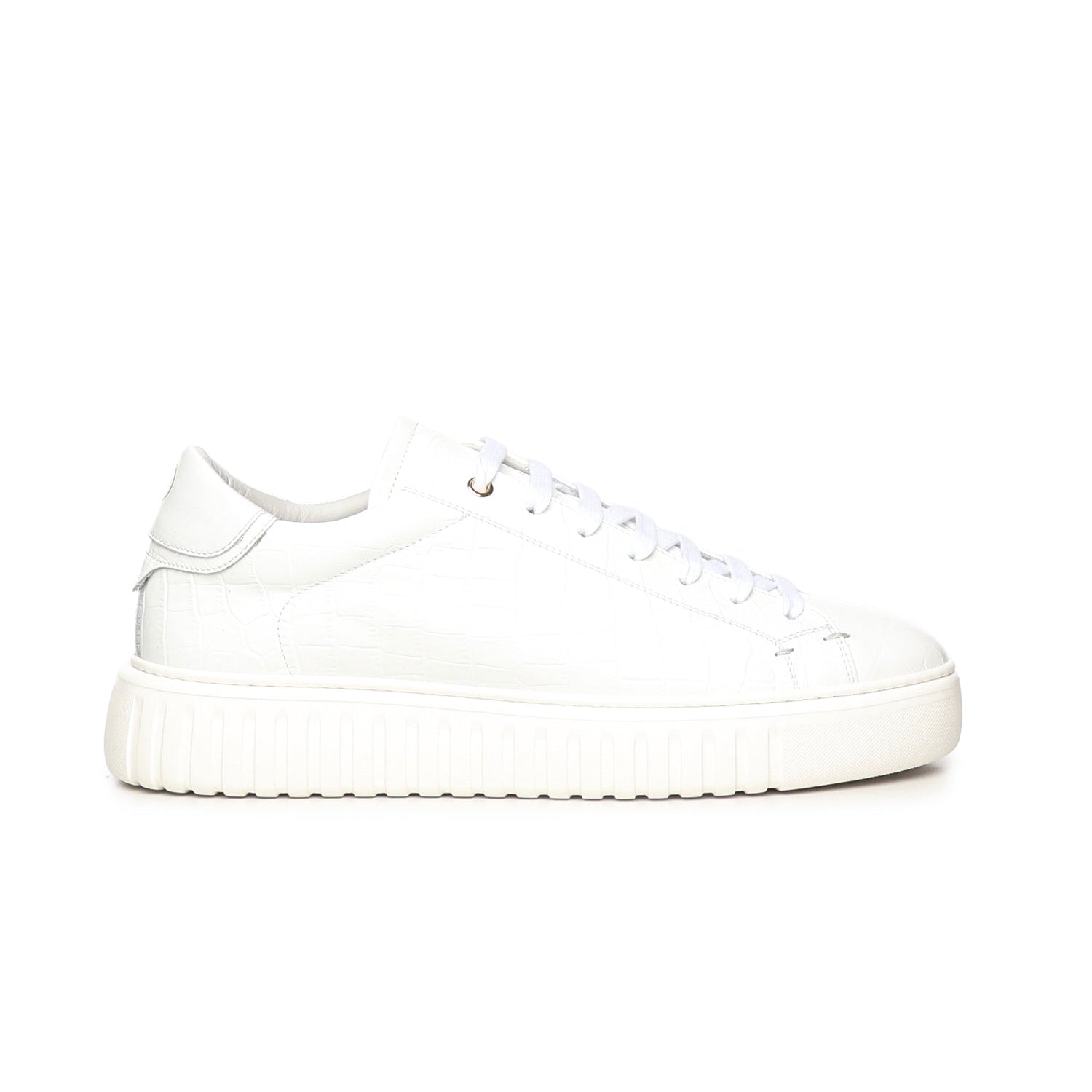 Mars | Crock Leather | White