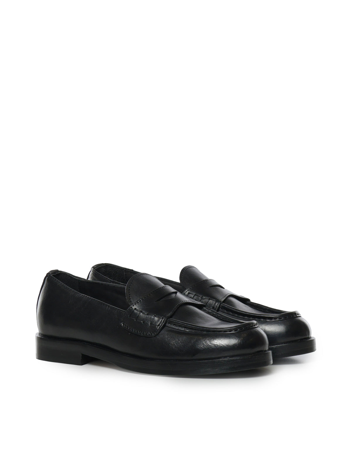 Mocassins Sally | Black | Leather