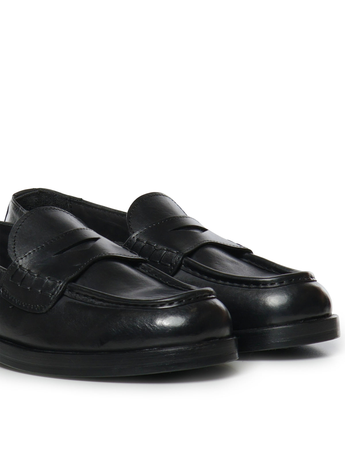 Mocassins Sally | Black | Leather