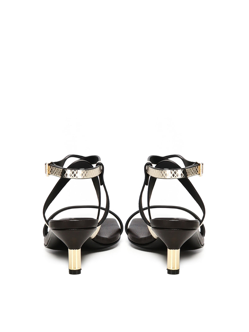 Sandalias Suda | cuero | Negro