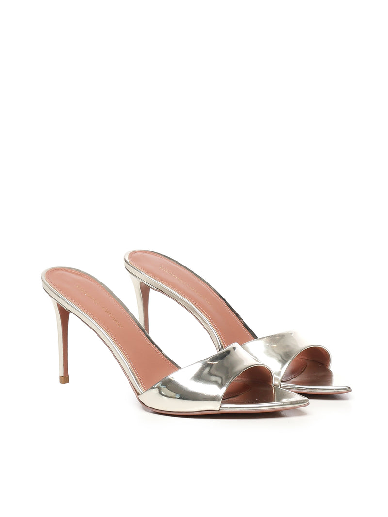 Alixia Sandal | Pelle | Platinum