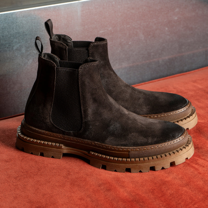 Sergio Ankle Boots |Dark Brown