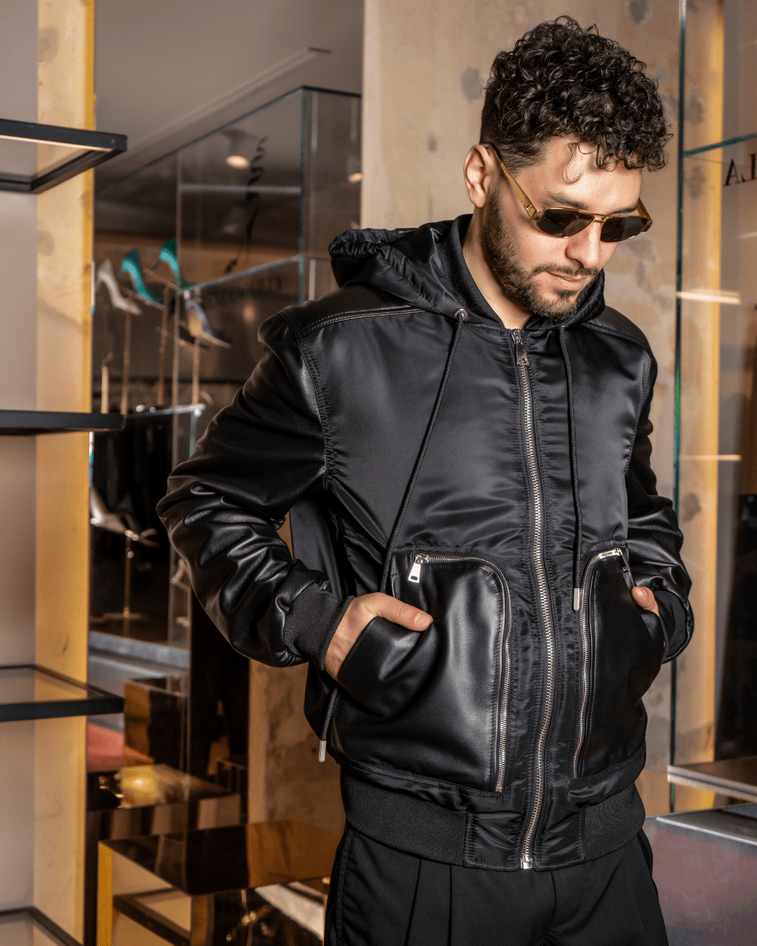 Bomber Brooklyn - Giuliano Galiano | Handcrafted Luxury Sneakers Made In Italy