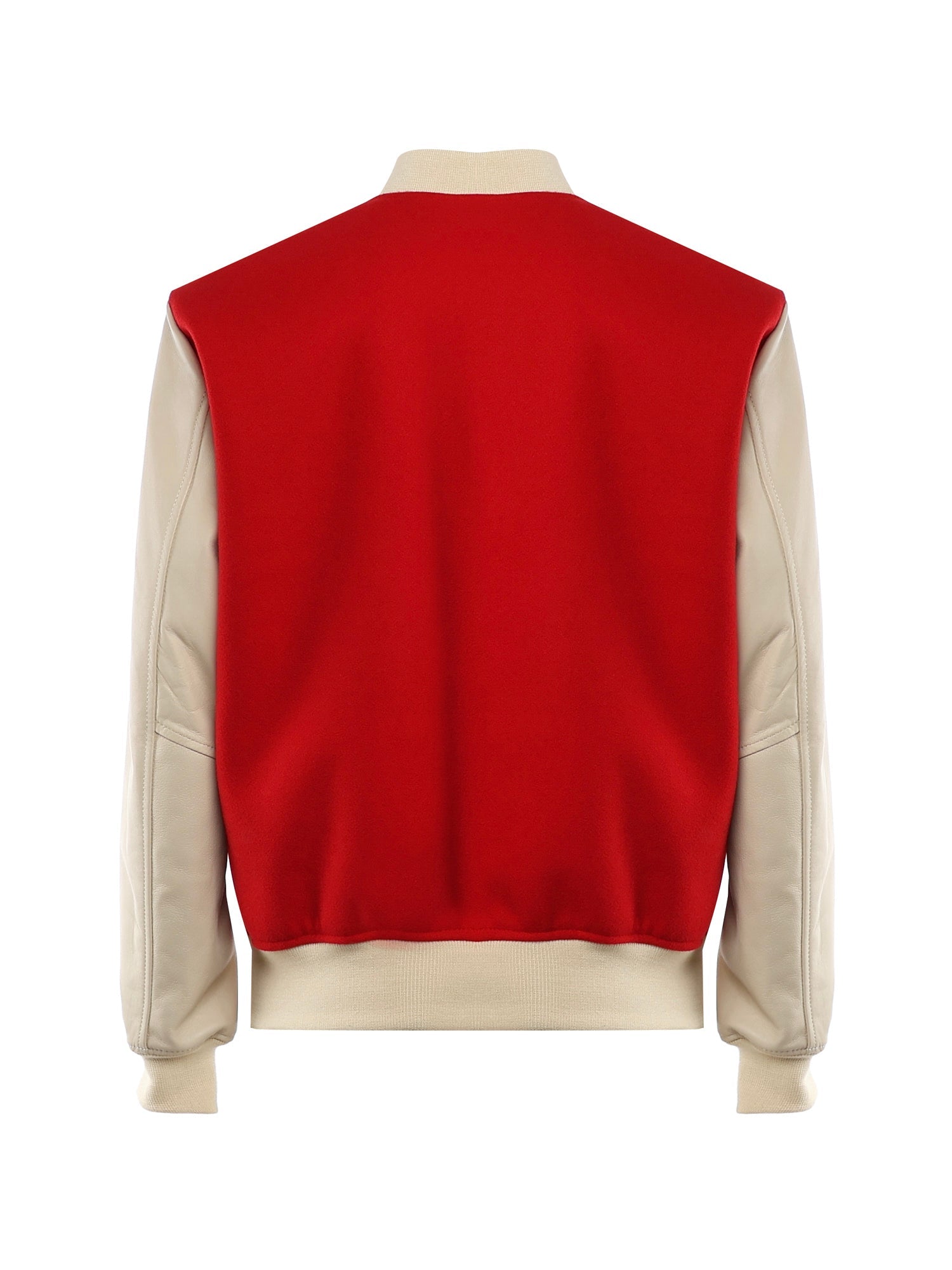 Bosslife Varsity Jacket | Red - Giuliano Galiano | Handcrafted