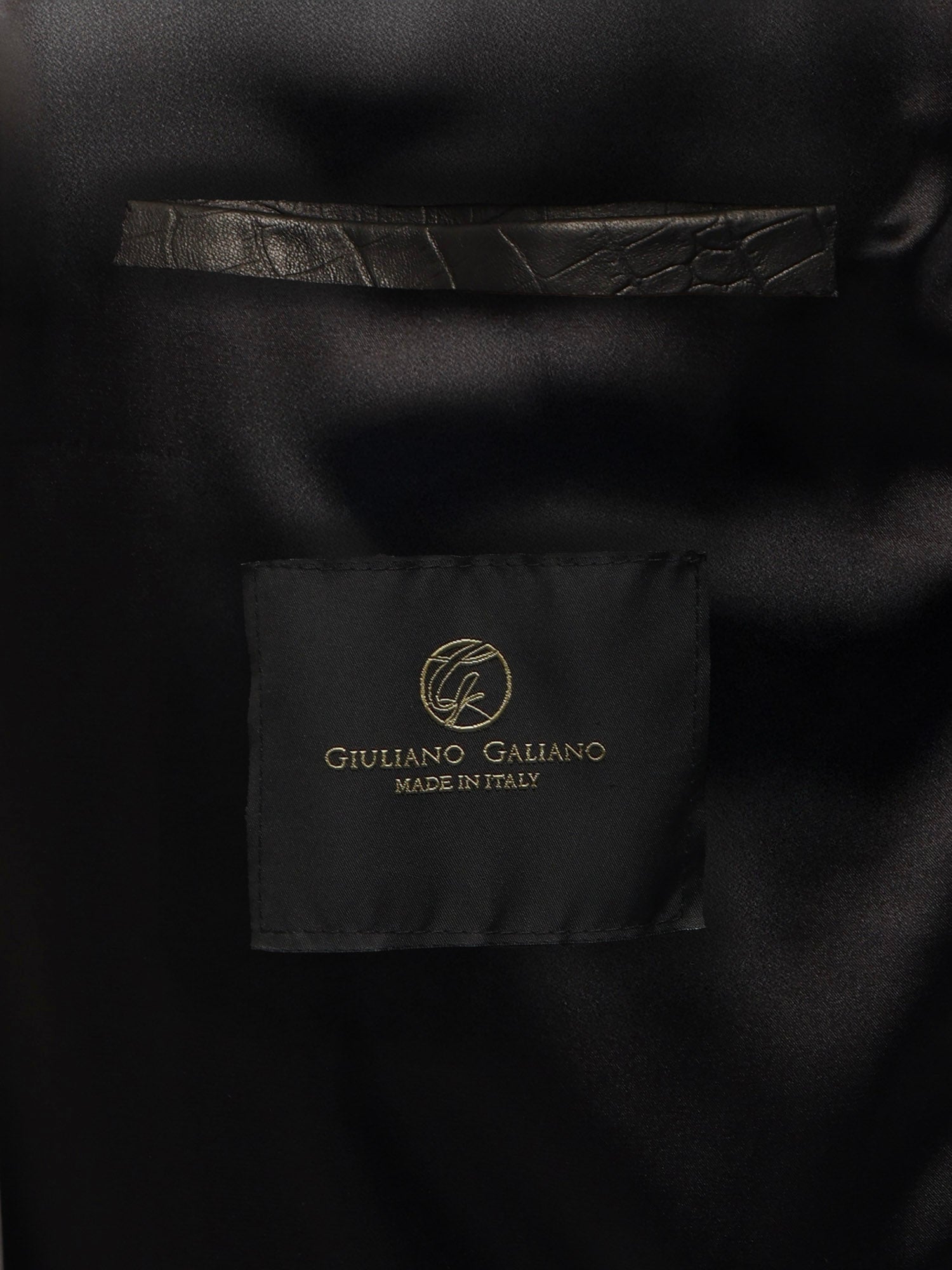 Bosslife - Wall Street | Leather Jacket | Black Croc Limited - Giuliano Galiano | Handcrafted Luxury Sneakers Made In Italy