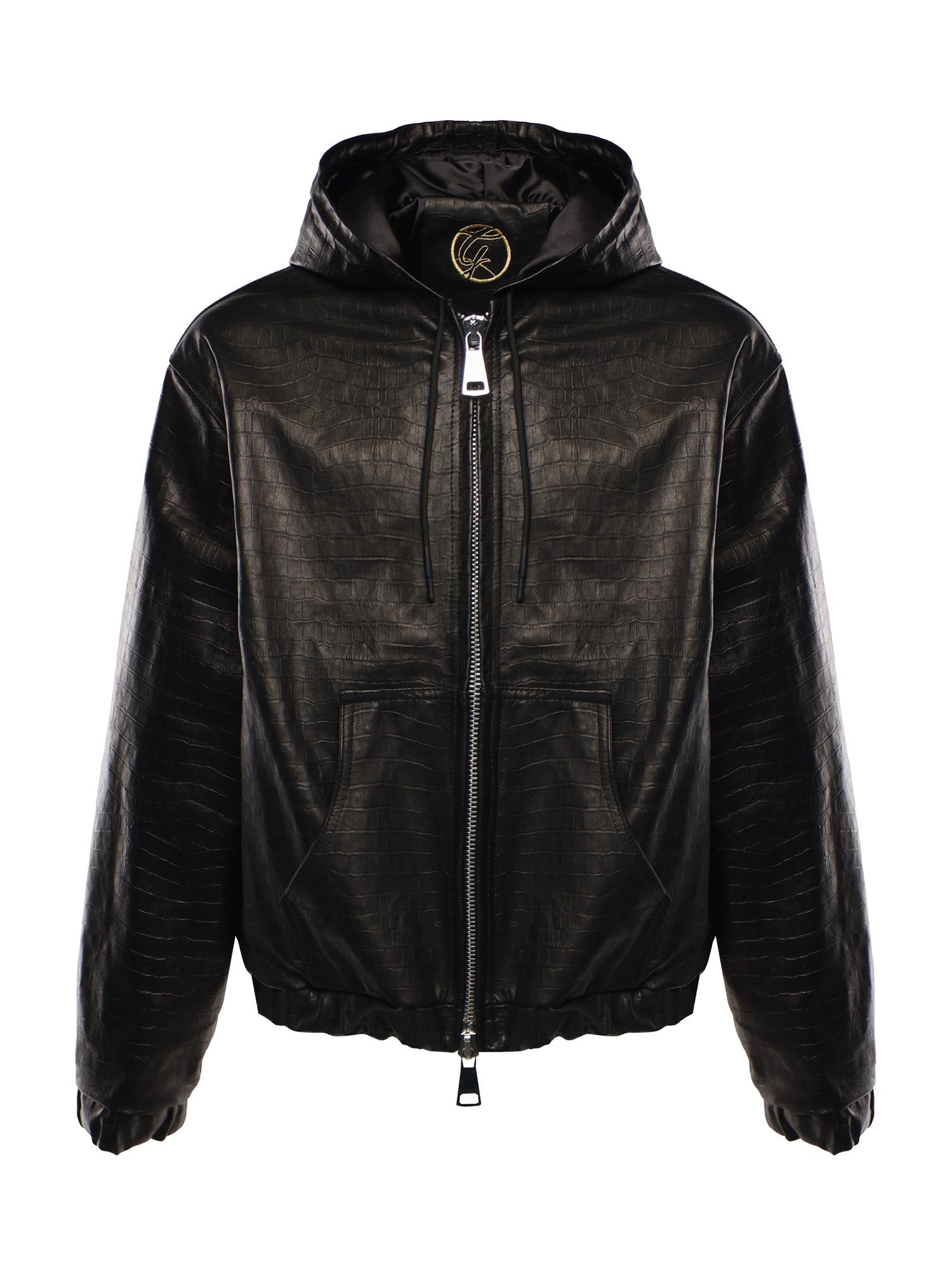 Bosslife - Wall Street | Leather Jacket | Black Croc Limited - Giuliano Galiano | Handcrafted Luxury Sneakers Made In Italy