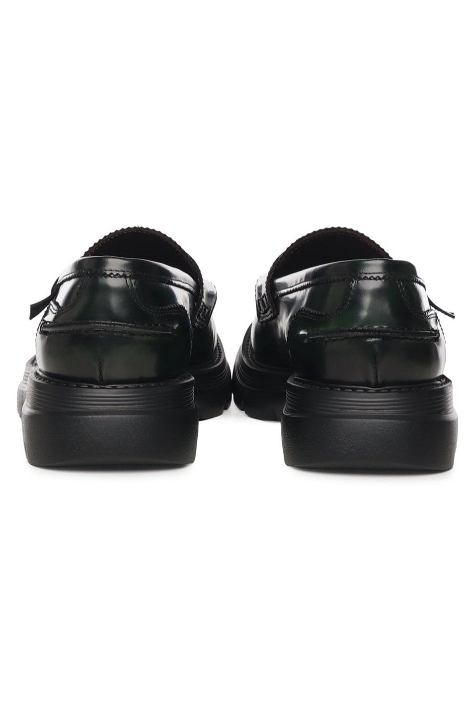 Bryan Mocassins | Forest Green | Leather - Giuliano Galiano | Handcrafted Luxury Sneakers Made In Italy