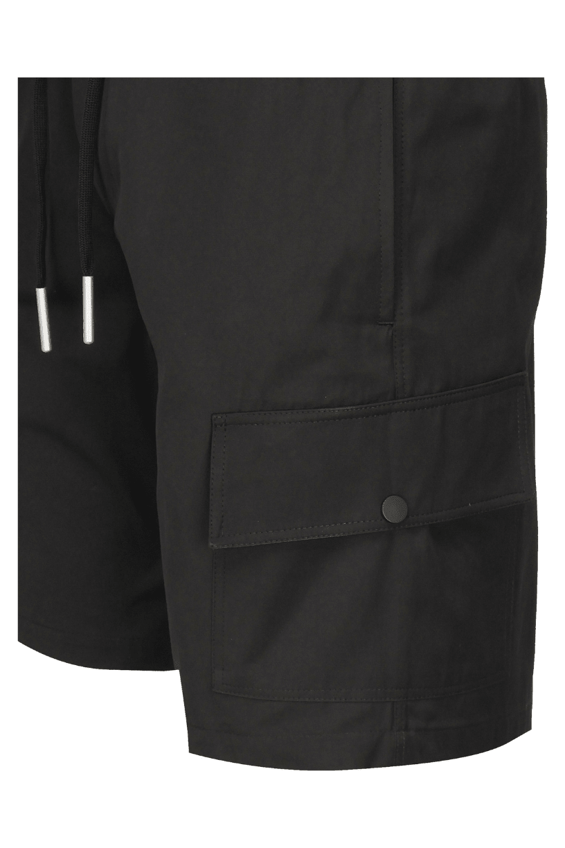 Cargo Shorts | Black - Giuliano Galiano | Handcrafted Luxury Sneakers Made In Italy