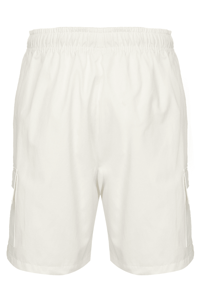 Cargo Shorts | White - Giuliano Galiano | Handcrafted Luxury Sneakers Made In Italy