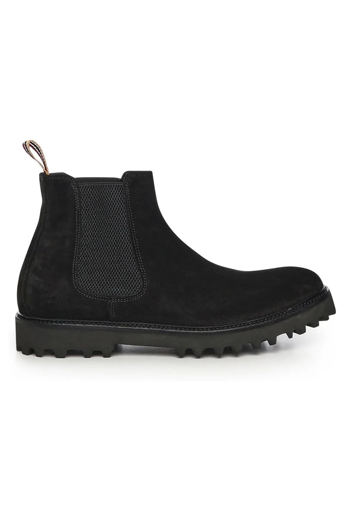 Chelsea Sergio Ankle Boots | Black | In Suede - Giuliano Galiano | Handcrafted Luxury Sneakers Made In Italy