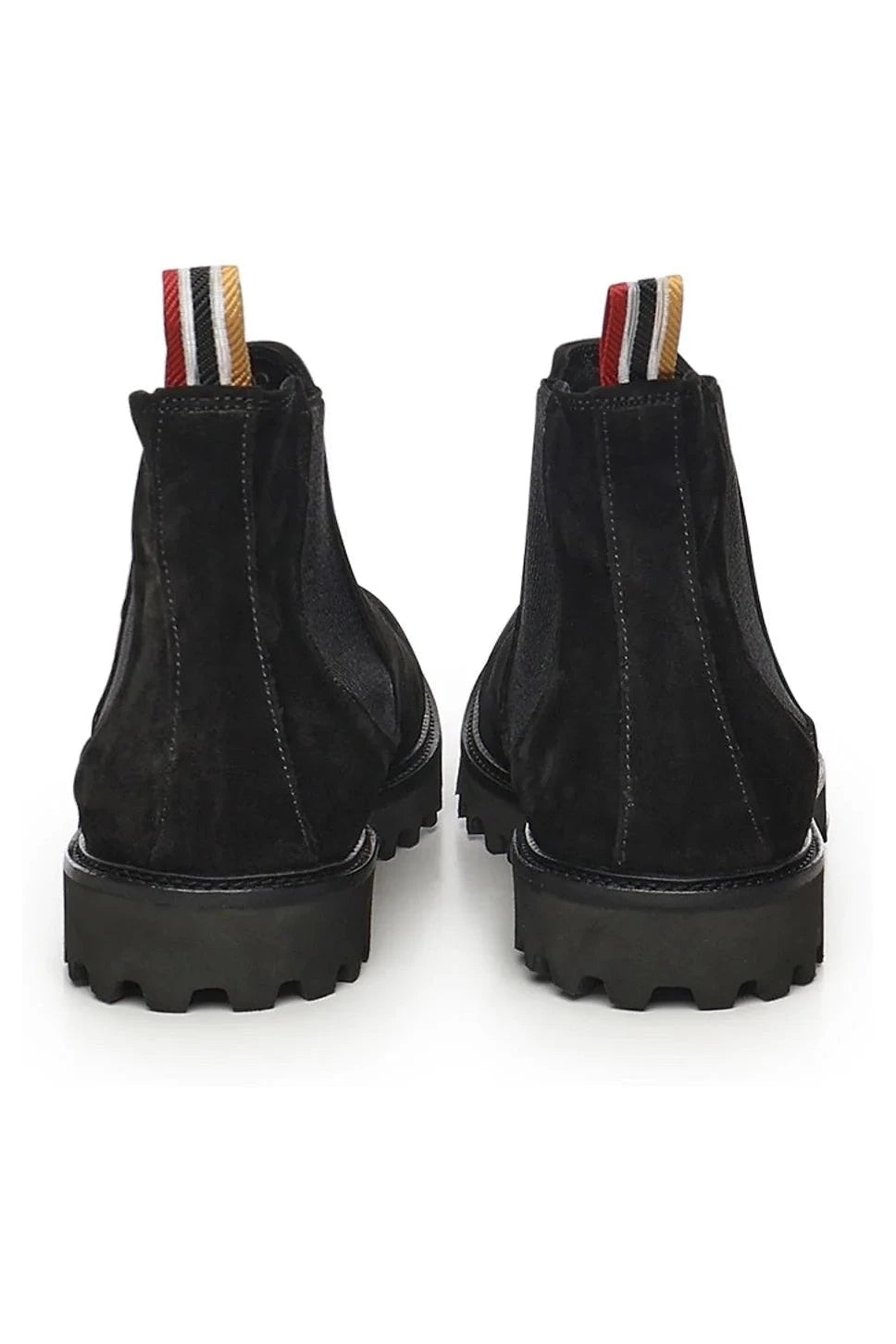 Chelsea Sergio Ankle Boots | Black | In Suede - Giuliano Galiano | Handcrafted Luxury Sneakers Made In Italy