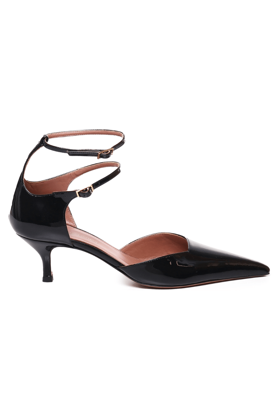 Décolleté Joana | Black | Pelle Verniciata - Giuliano Galiano | Handcrafted Luxury Sneakers Made In Italy