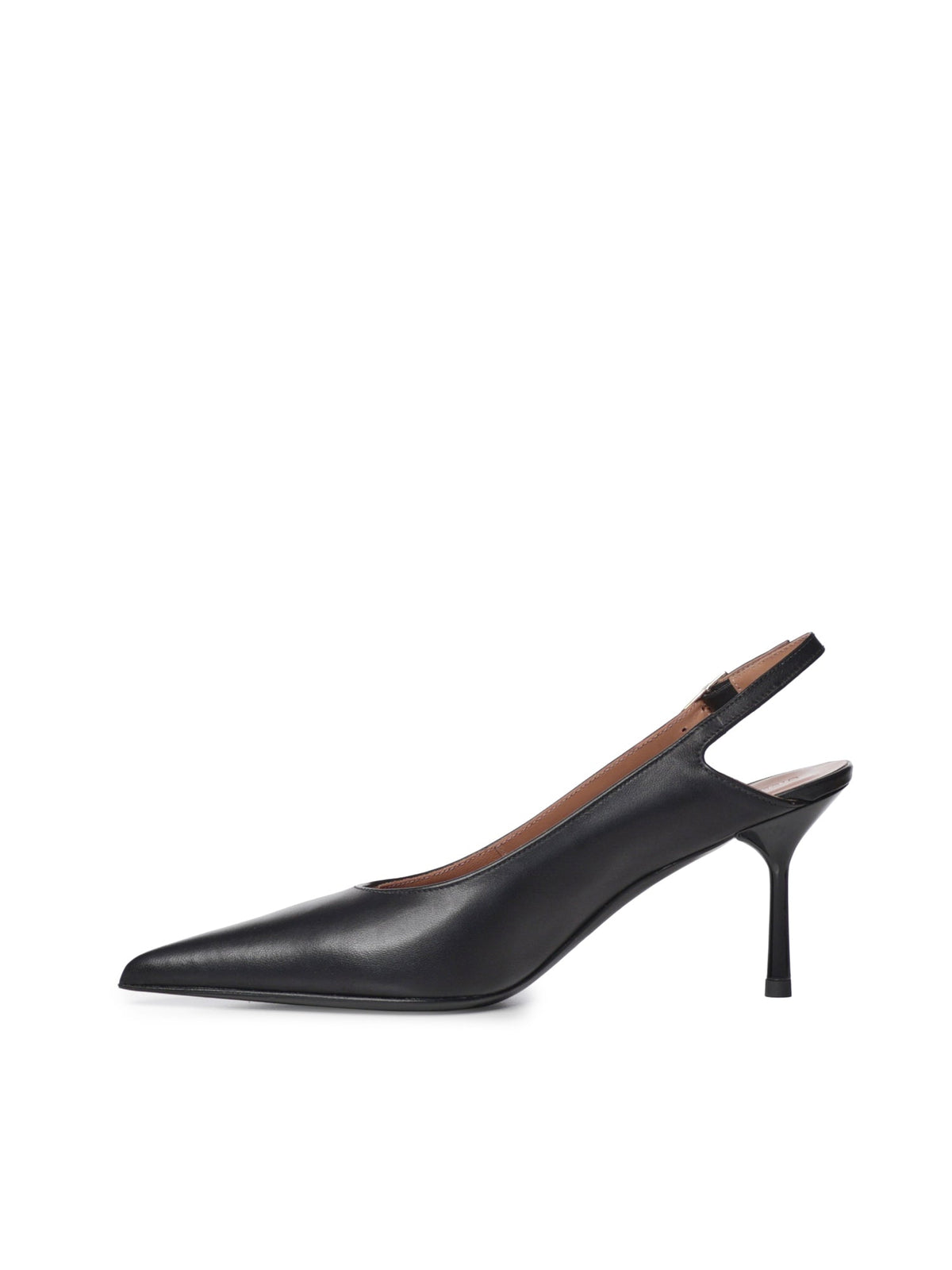 Décolleté | Slingback Black | Roxy in nappa - Giuliano Galiano | Handcrafted Luxury Sneakers Made In Italy