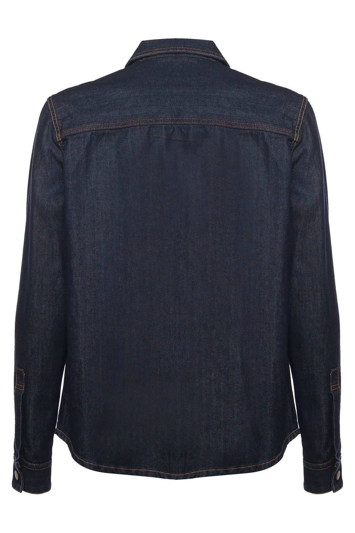 Denim shirt | Midnight Blue - Giuliano Galiano | Handcrafted Luxury Sneakers Made In Italy