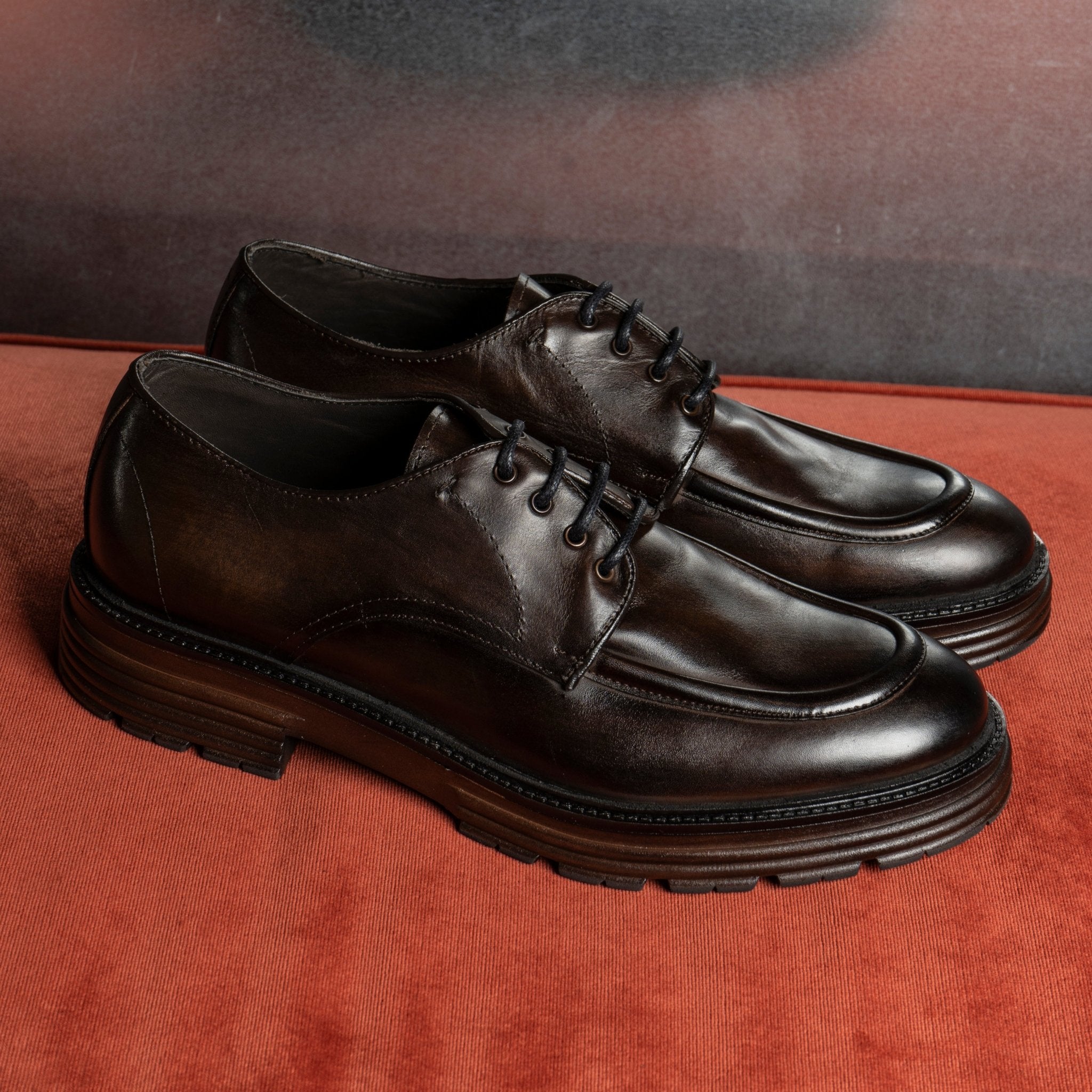 Derby Fox Mocassins | Brown - Giuliano Galiano | Handcrafted Luxury Sneakers Made In Italy