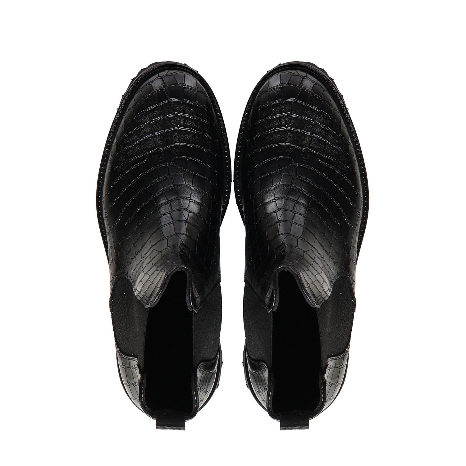 Don leather ankle boots| Black - Giuliano Galiano | Handcrafted Luxury Sneakers Made In Italy