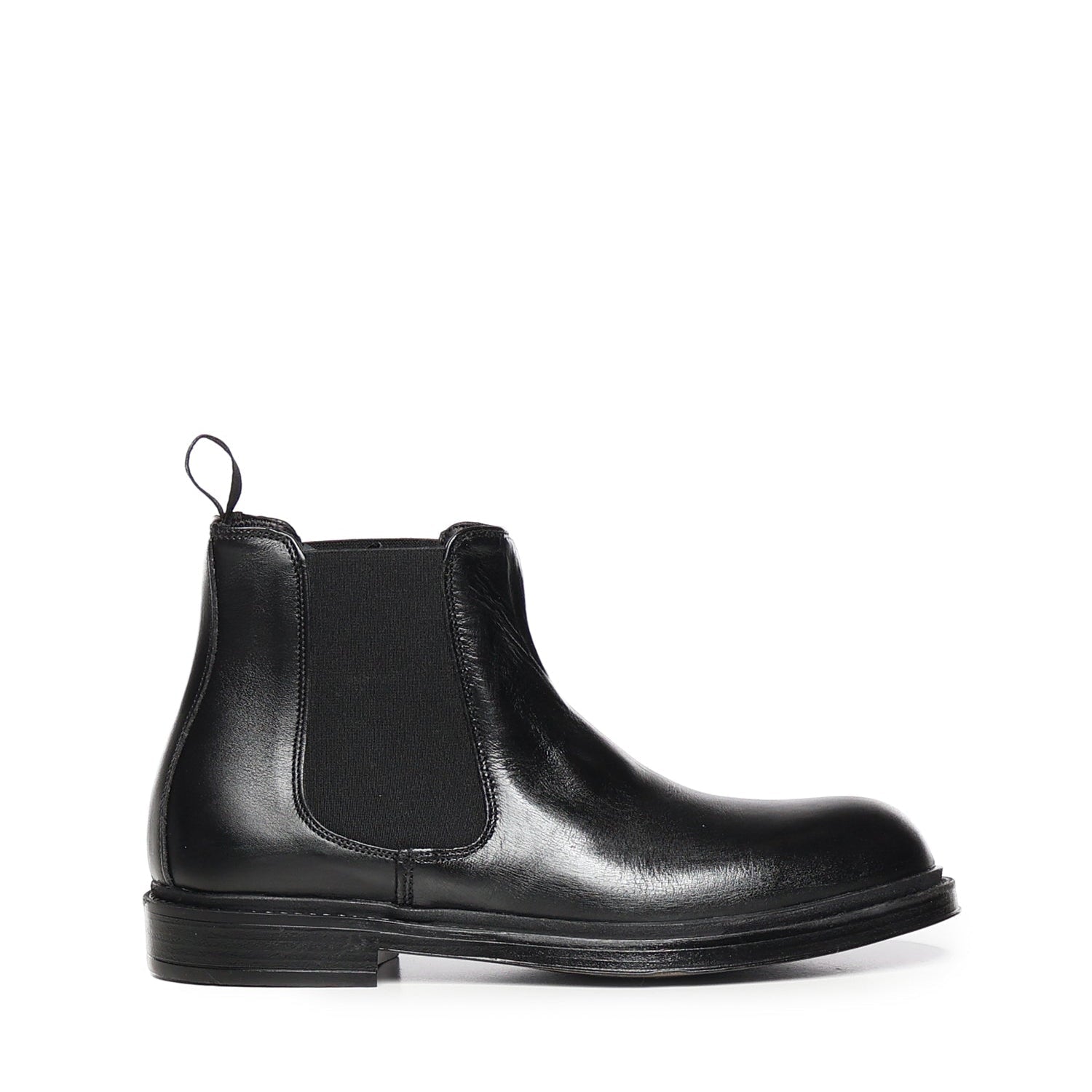 Elite leather ankle boots / Black - Giuliano Galiano | Handcrafted Luxury Sneakers Made In Italy