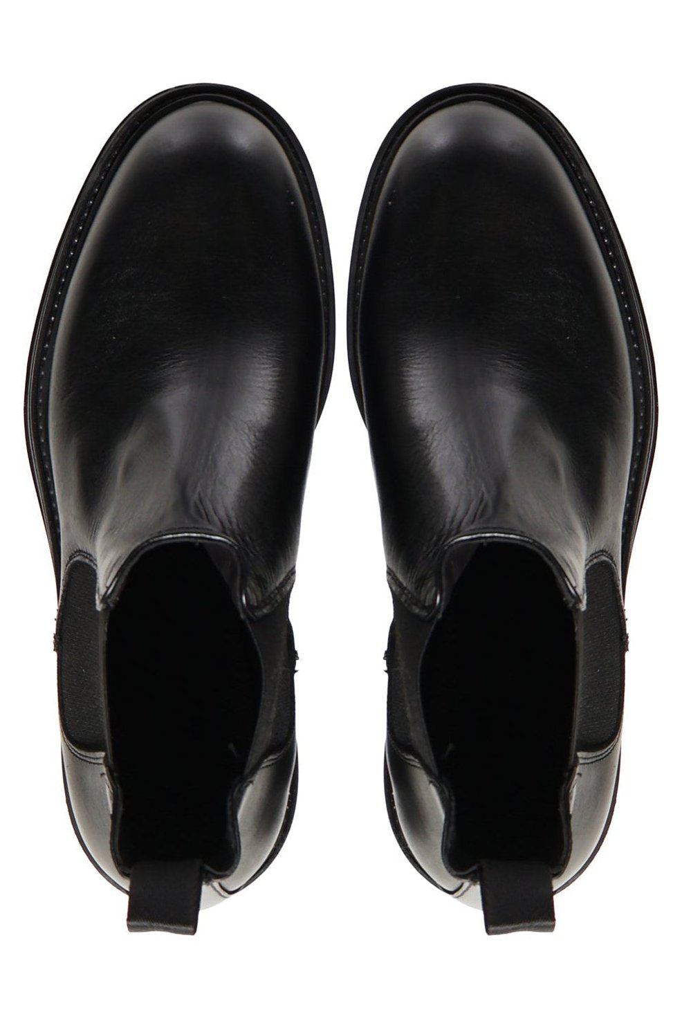 Elite leather ankle boots / Black - Giuliano Galiano | Handcrafted Luxury Sneakers Made In Italy