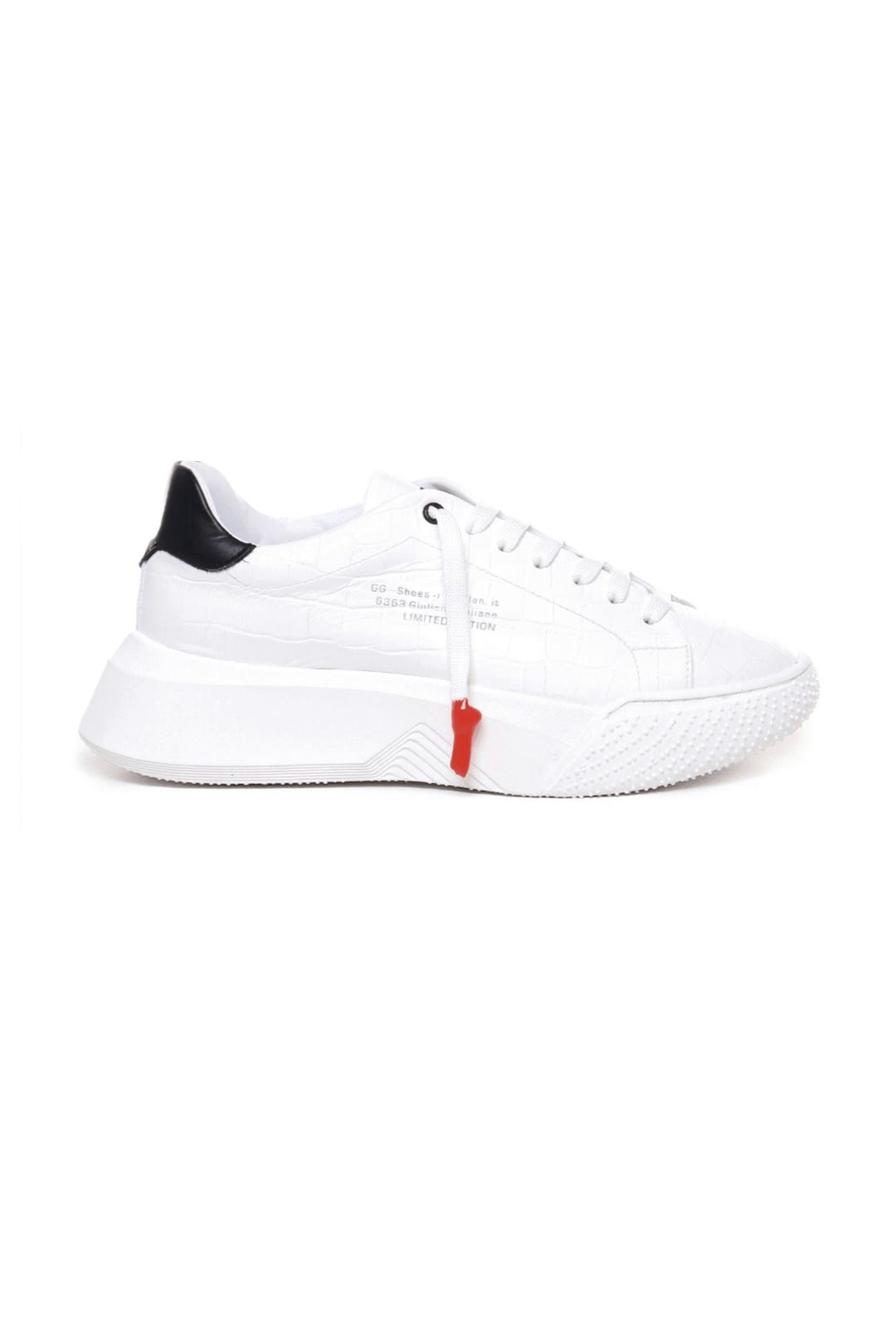 Nemesis White Croc Black - vista 360°