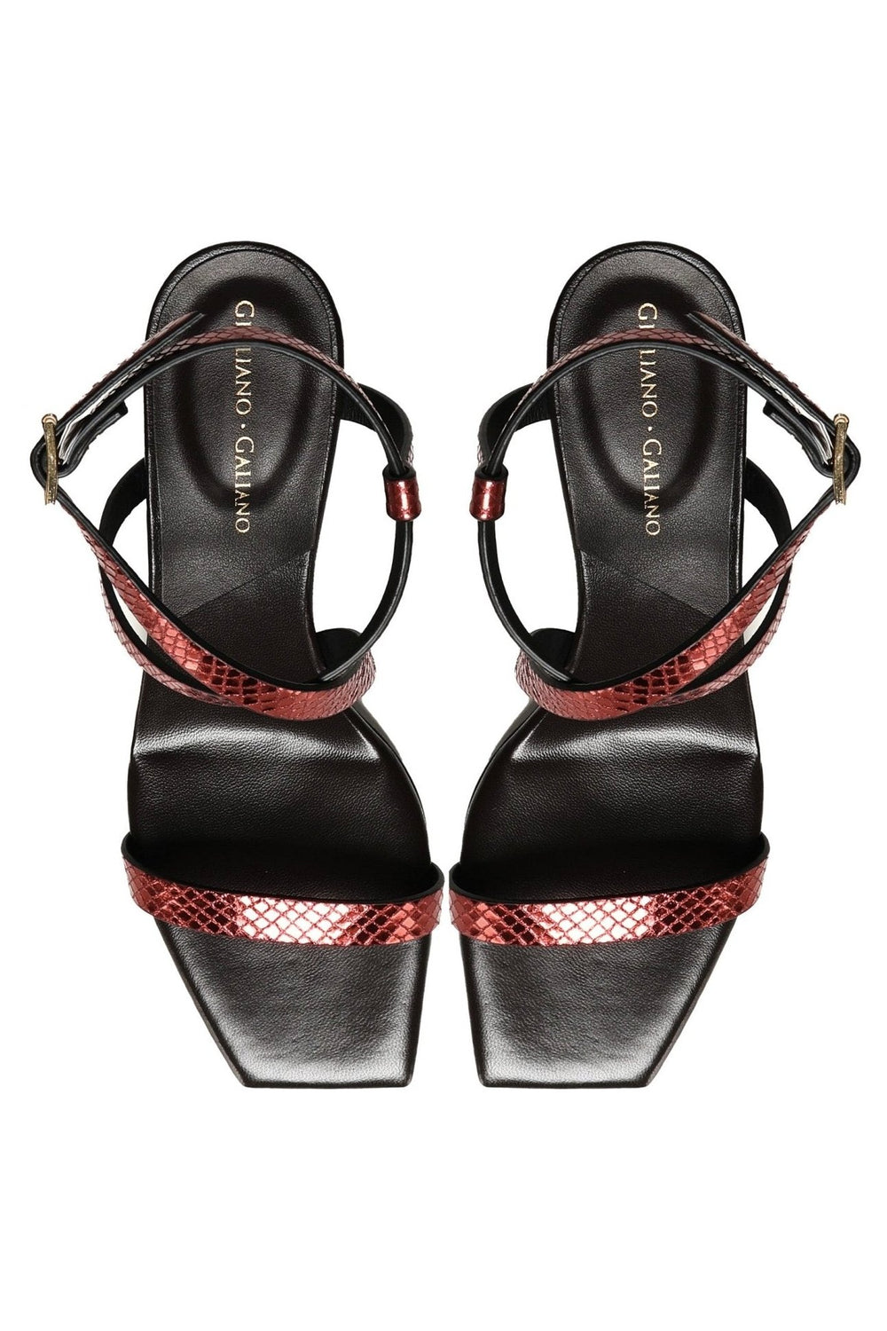 Giovy Sandals | Bordeaux - Giuliano Galiano | Handcrafted Luxury Sneakers Made In Italy