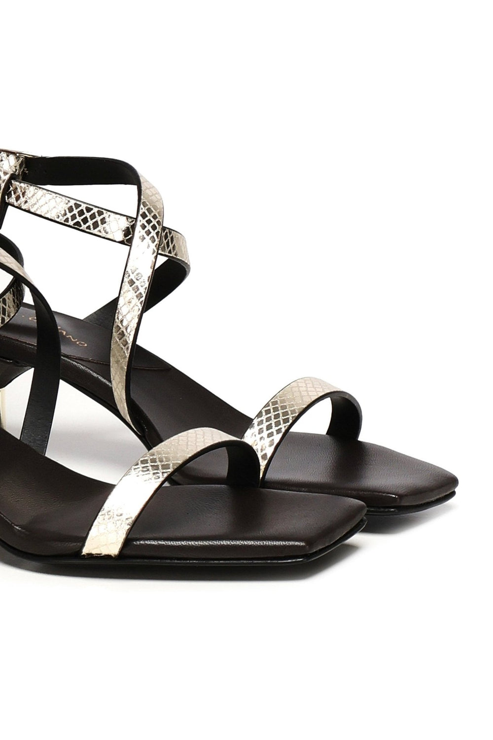 Giovy Sandals | Gold - Giuliano Galiano | Handcrafted Luxury Sneakers Made In Italy