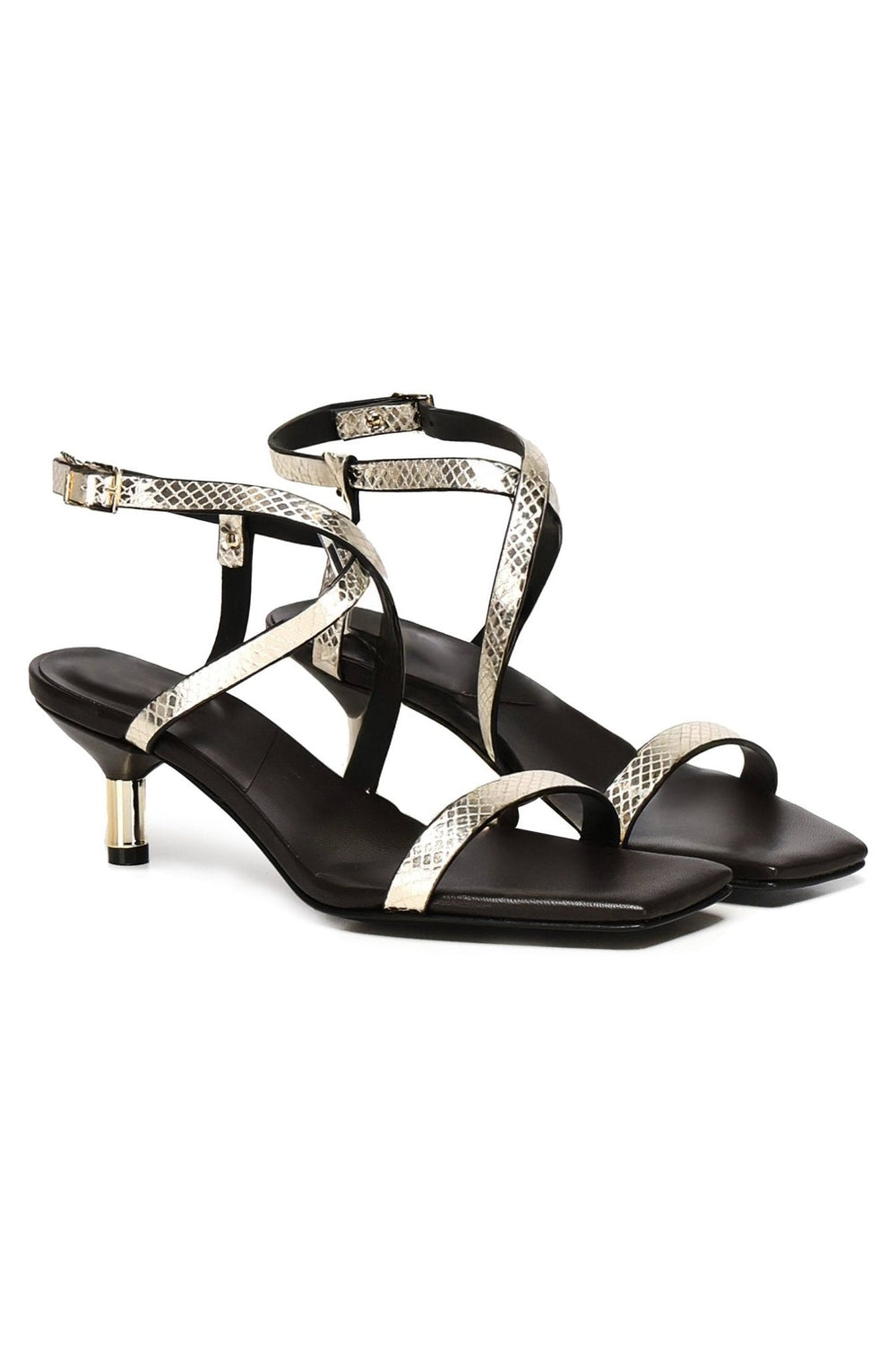 Giovy Sandals | Gold - Giuliano Galiano | Handcrafted Luxury Sneakers Made In Italy