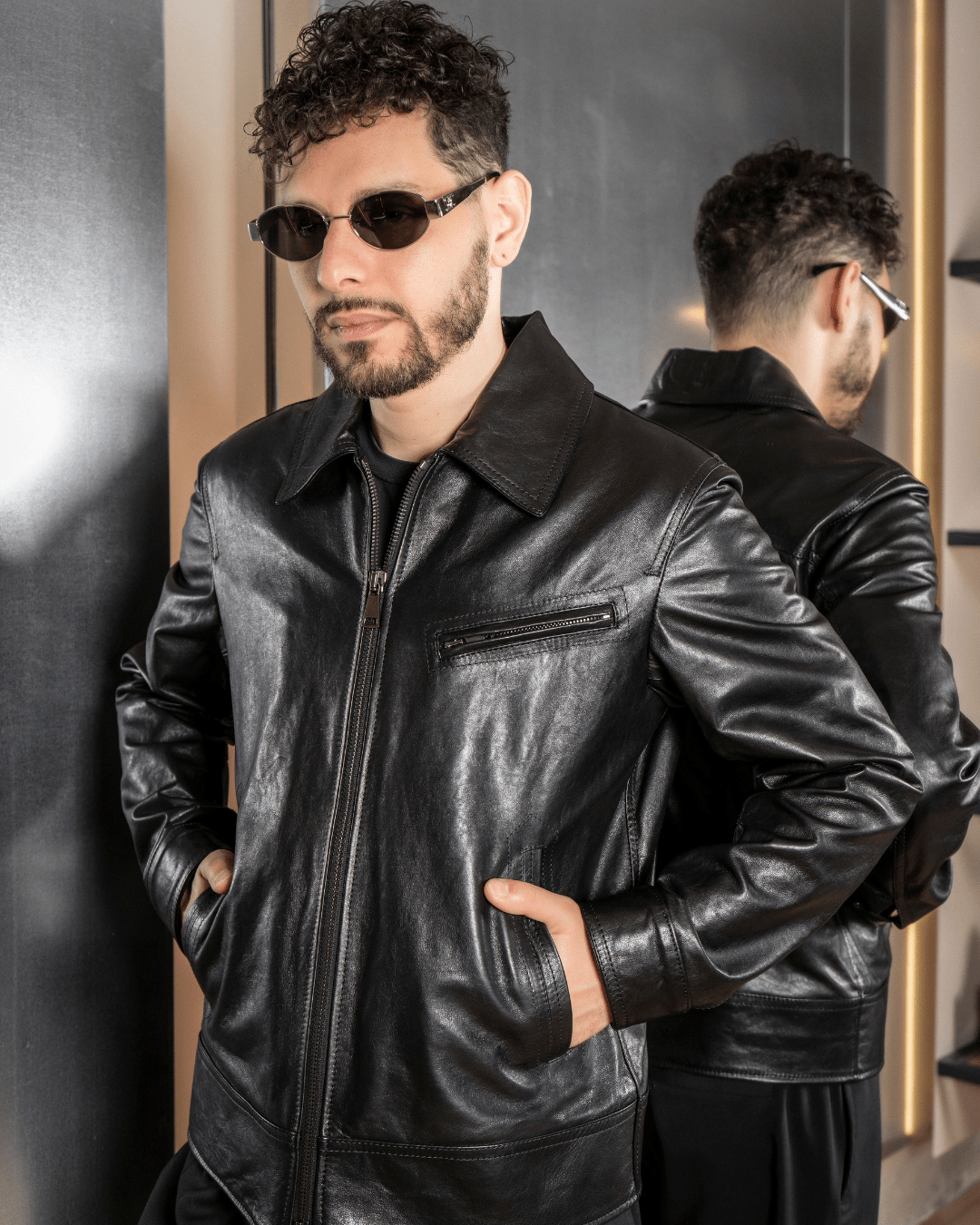 Go Hard Jacket - Giuliano Galiano | Handcrafted Luxury Sneakers Made In Italy
