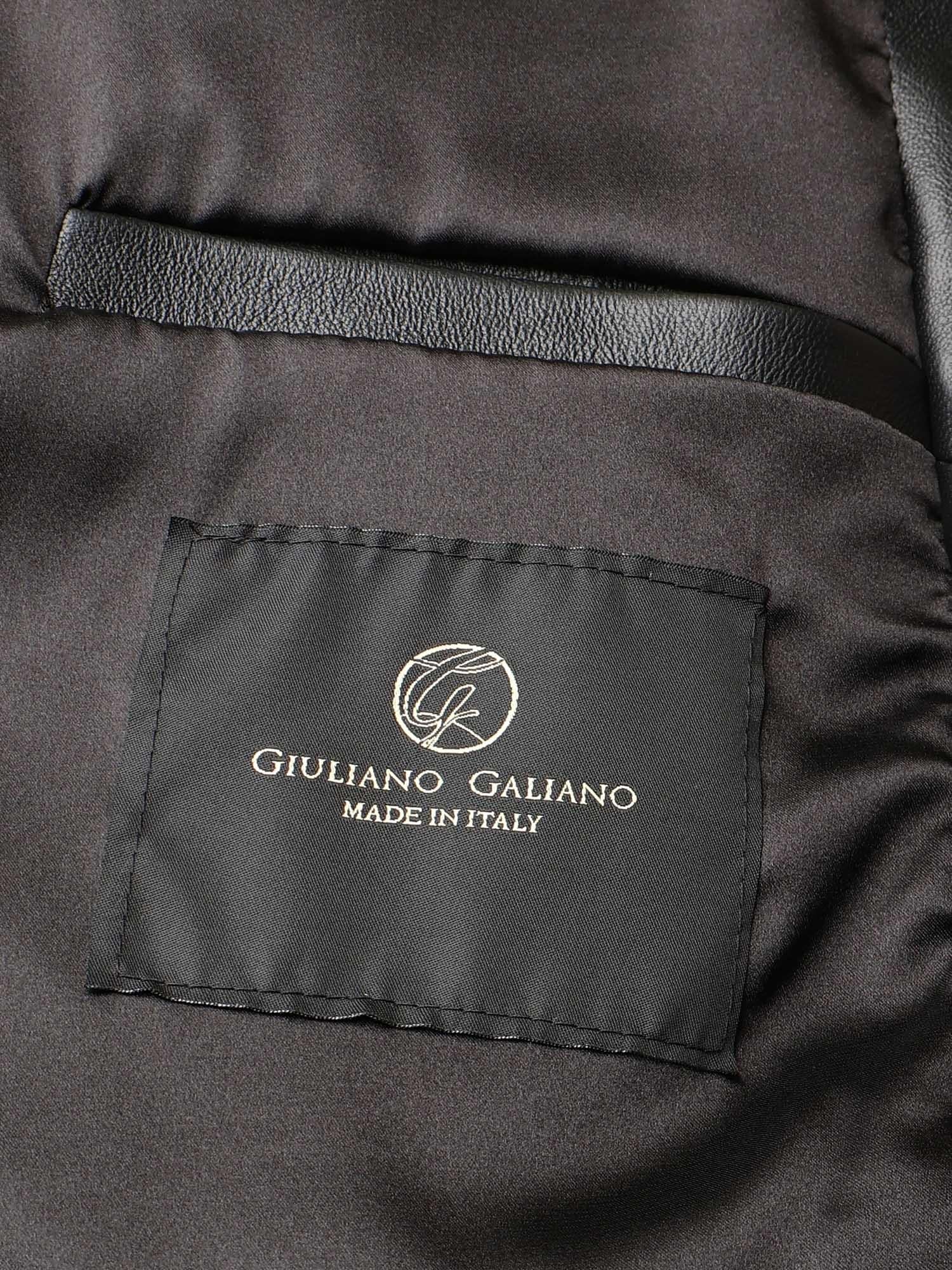 Go Hard Leather Jacket - Giuliano Galiano | Handcrafted Luxury Sneakers Made In Italy