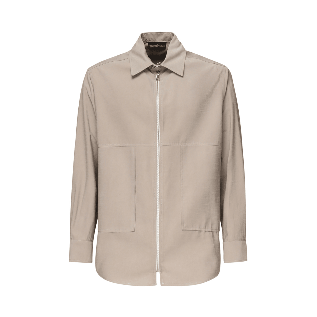 Horse Shirt | Beige - Giuliano Galiano | Handcrafted Luxury Sneakers Made In Italy