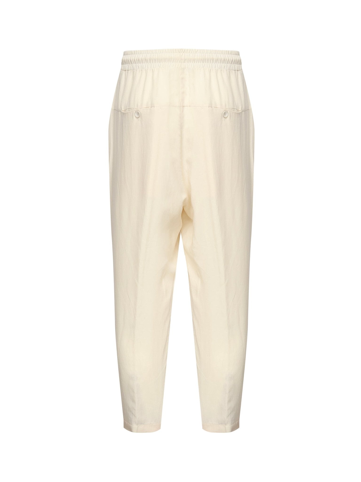 Hyena Pants | Beige - Giuliano Galiano | Handcrafted Luxury Sneakers Made In Italy