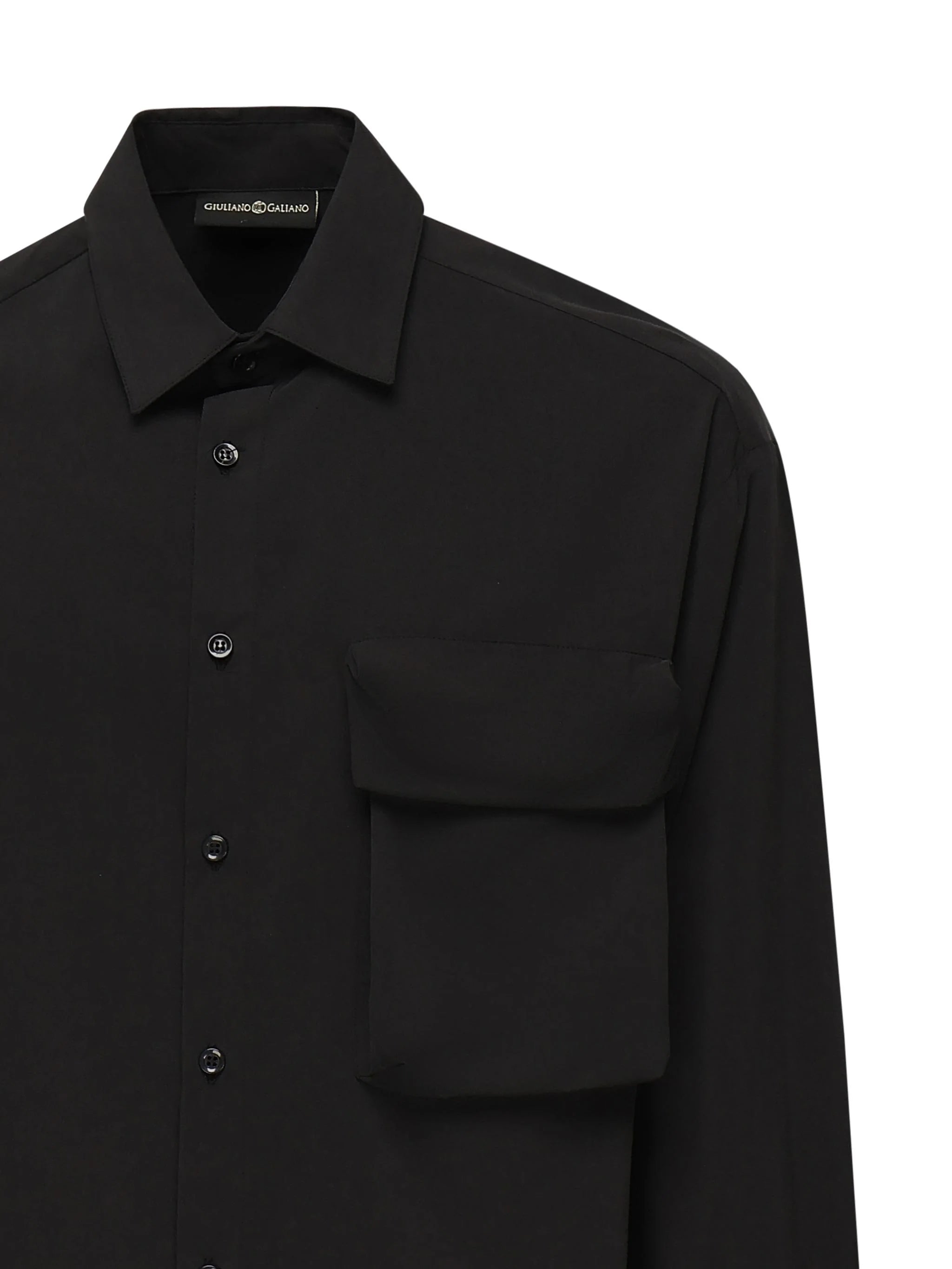 <tc>Magic Shirt With Zip | Black
</tc>