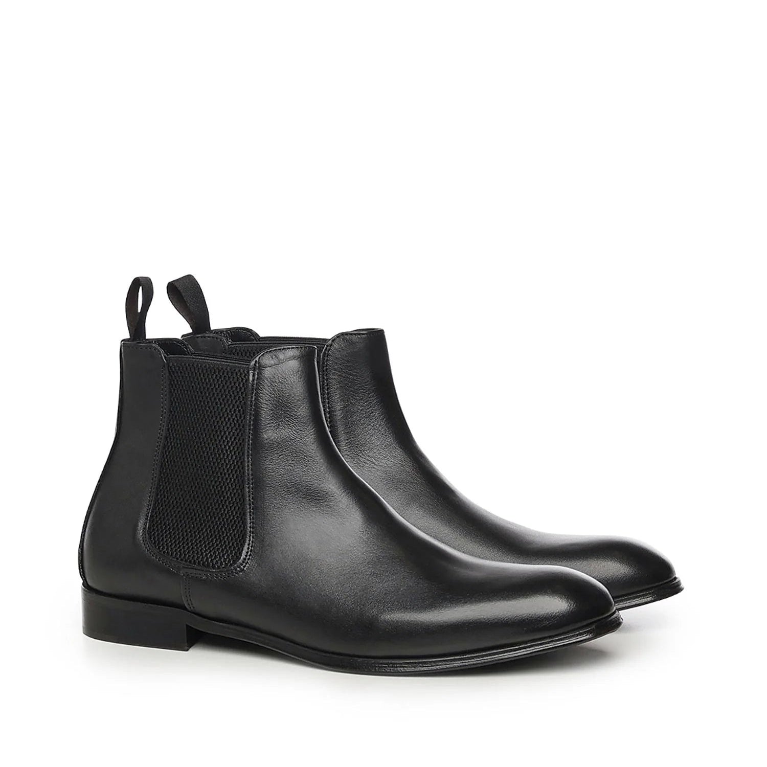 Finish Ankle Boot | Black | Leather