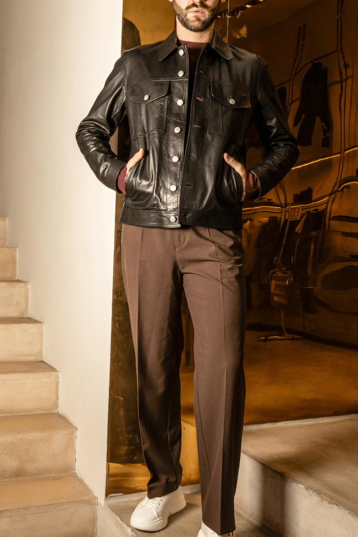 Jacket Nappa - Giuliano Galiano | Handcrafted Luxury Sneakers Made In Italy