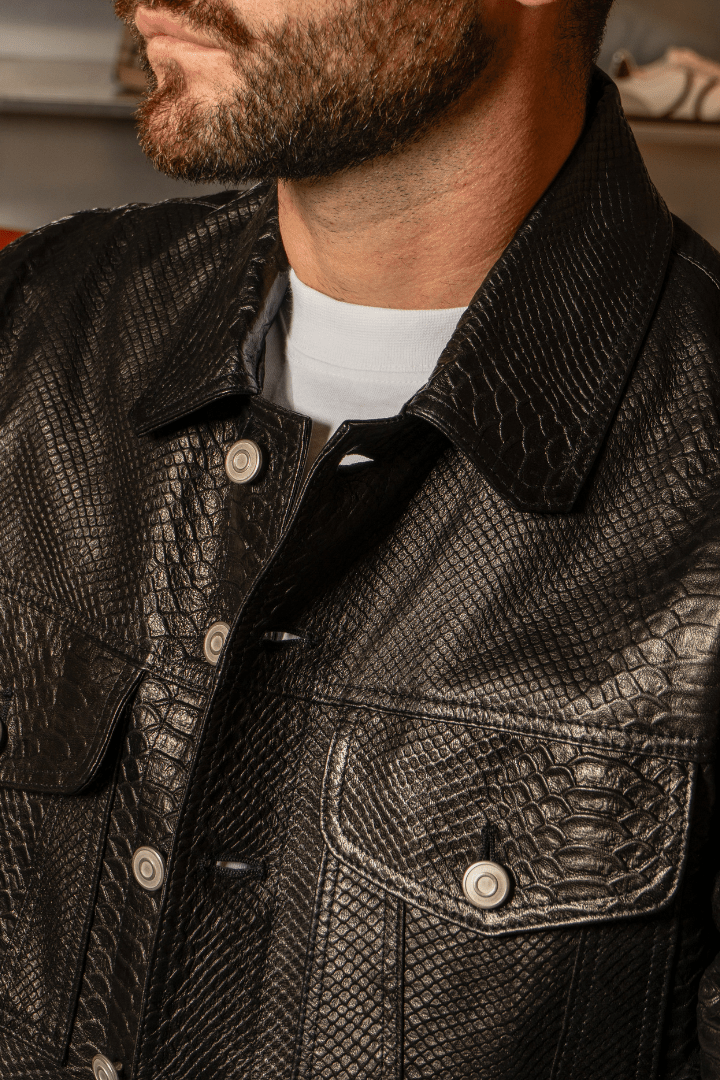 Jacket Python - Giuliano Galiano | Handcrafted Luxury Sneakers Made In Italy