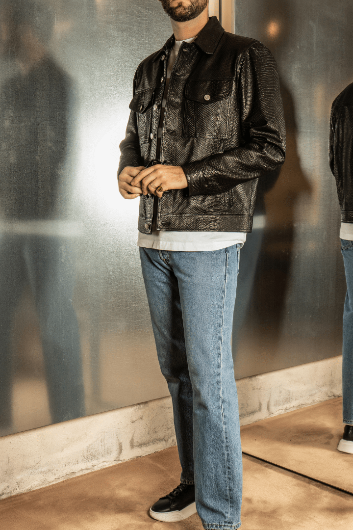Jacket Python - Giuliano Galiano | Handcrafted Luxury Sneakers Made In Italy