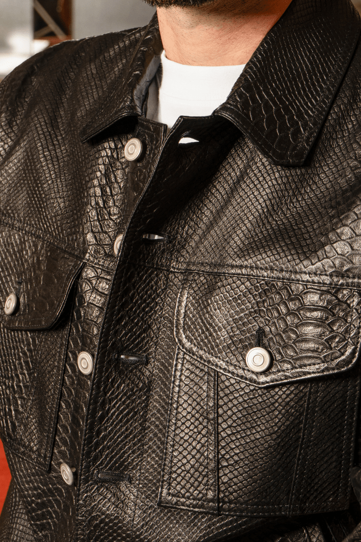 Jacket Python - Giuliano Galiano | Handcrafted Luxury Sneakers Made In Italy