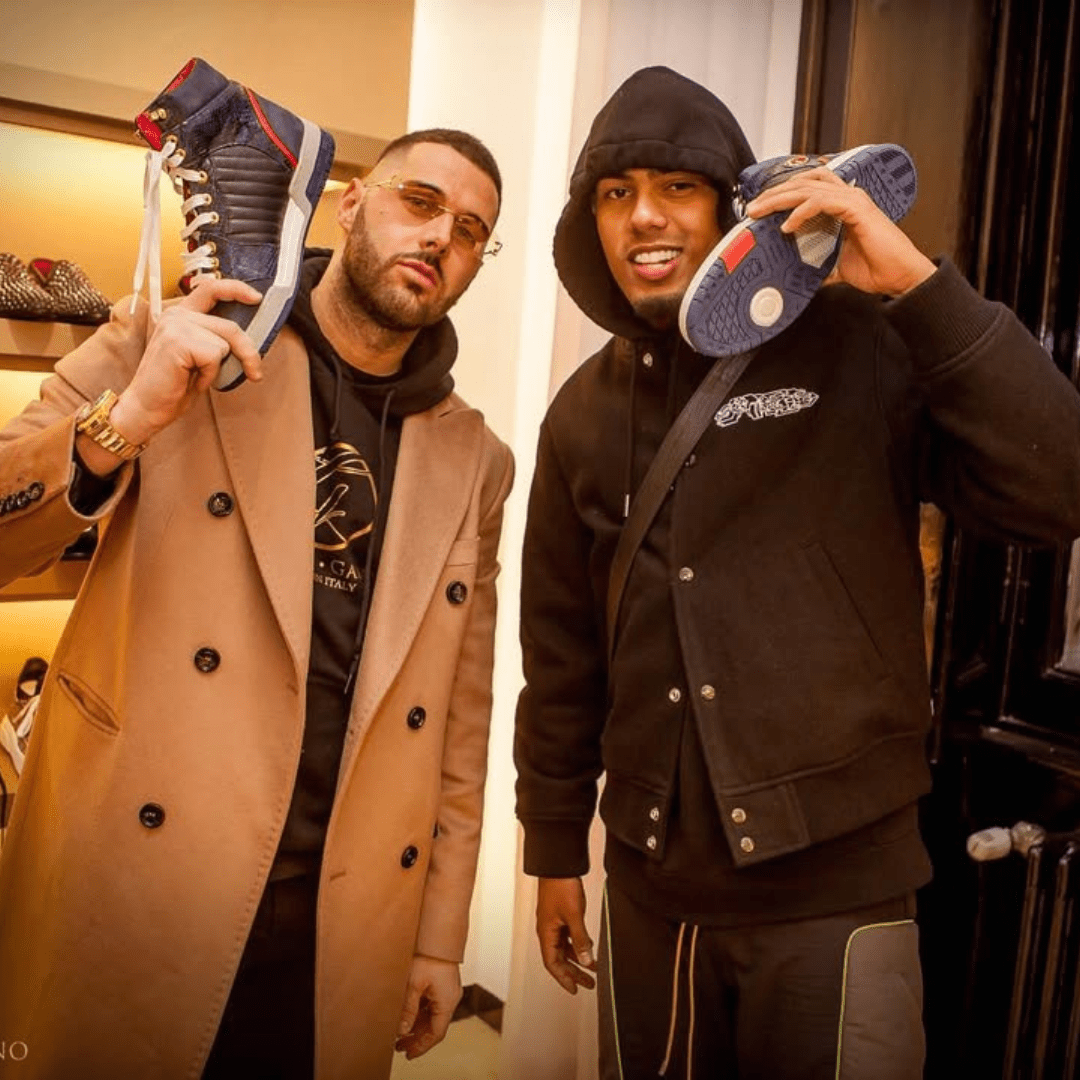 Jeson | Black - Giuliano Galiano | Handcrafted Luxury Sneakers Made In Italy