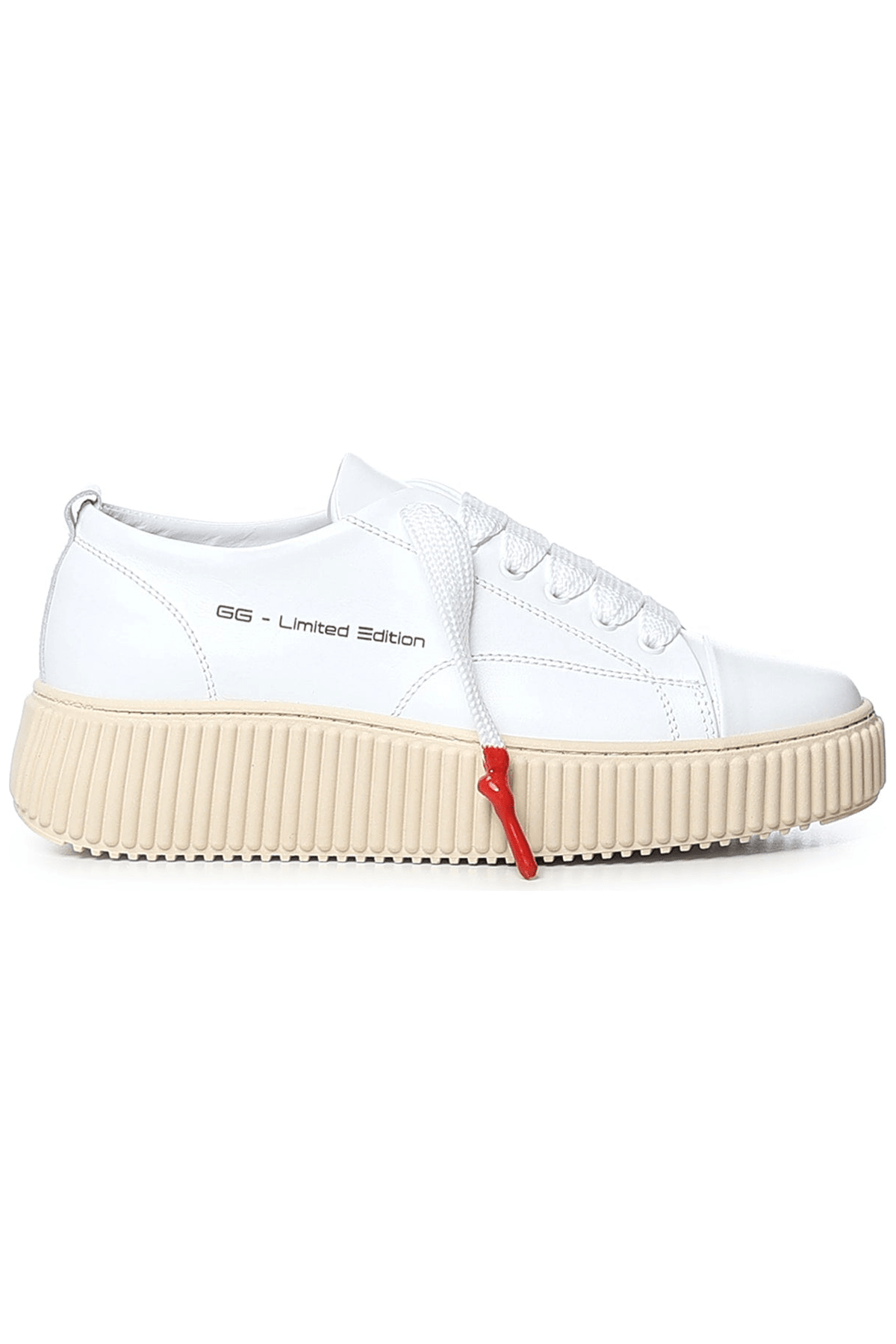 JUMBO | WHITE 3 - Giuliano Galiano | Handcrafted Luxury Sneakers Made In Italy