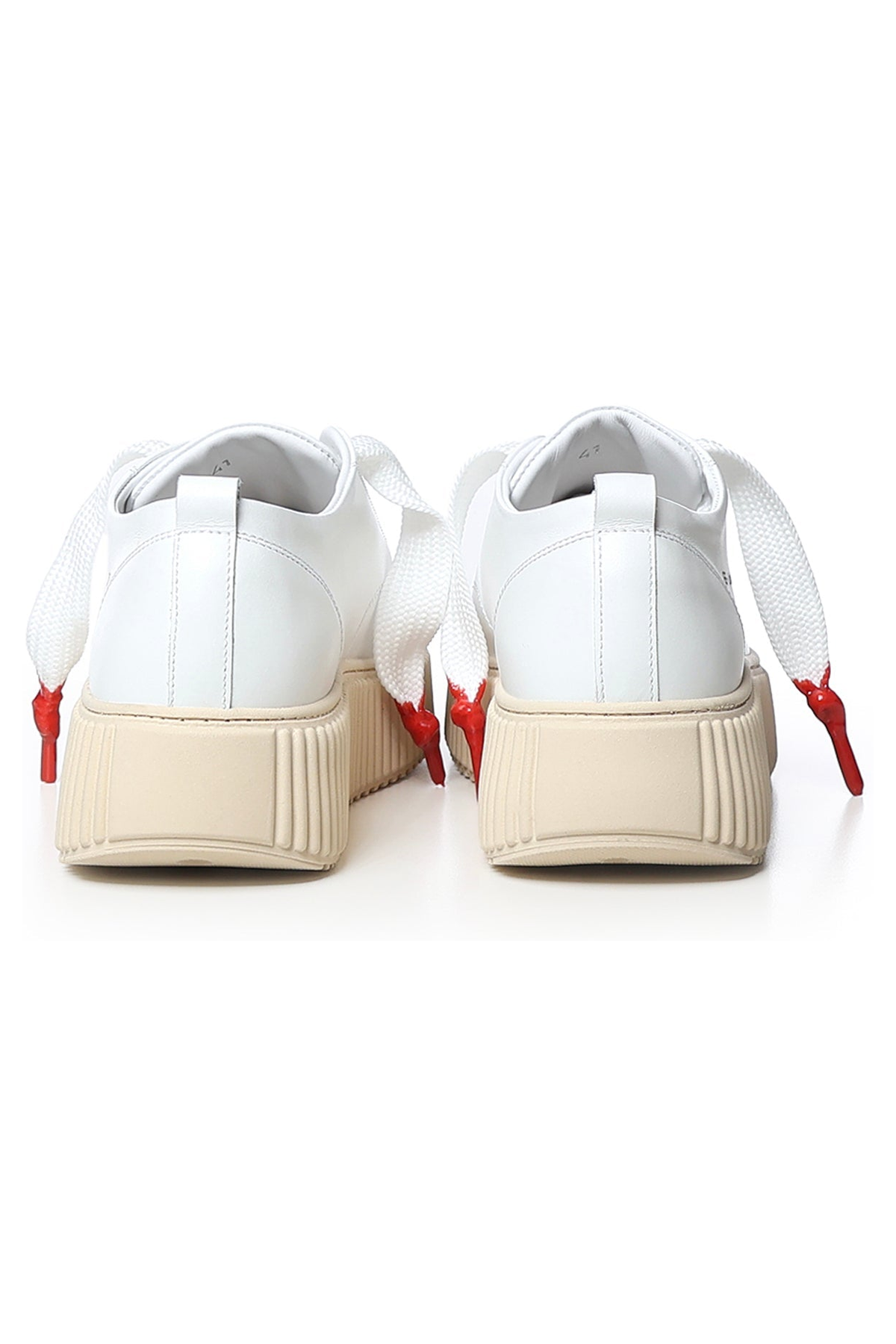 JUMBO | WHITE 3 - Giuliano Galiano | Handcrafted Luxury Sneakers Made In Italy