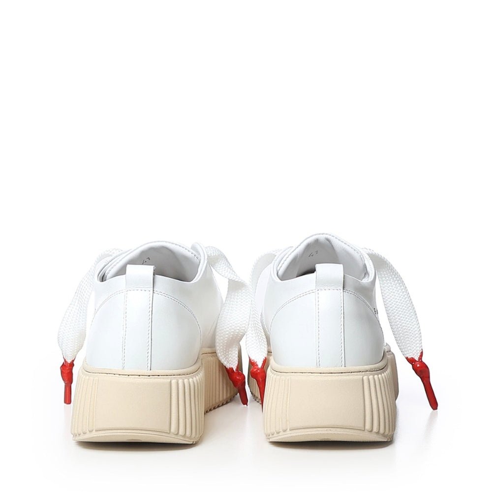 JUMBO | WHITE - Giuliano Galiano | Handcrafted Luxury Sneakers Made In Italy