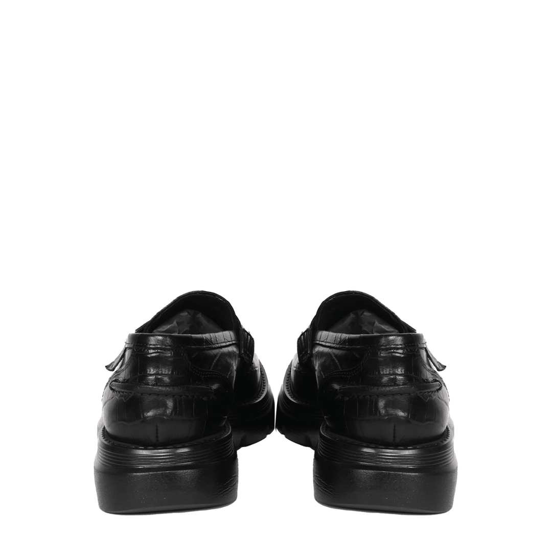 Kobra | black | Crocodile - Giuliano Galiano | Handcrafted Luxury Sneakers Made In Italy